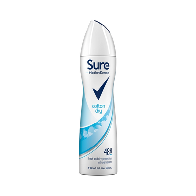 sure_motion_sense_deodorant_spray_cotton_dry_150ml