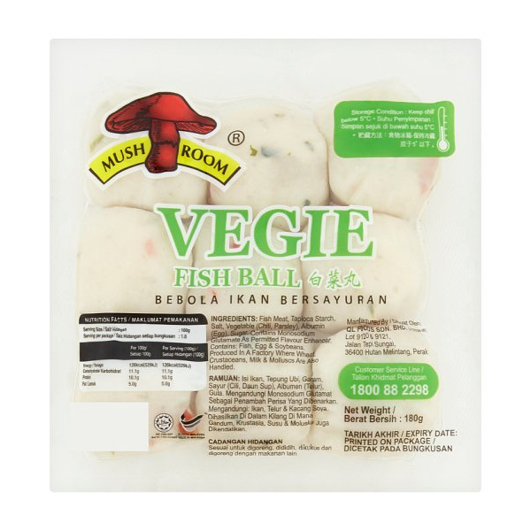 mushroom_white_vegie_fish_ball_180g