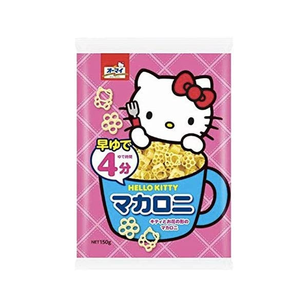 nippn_hello_kitty_dry_macaroni_150g