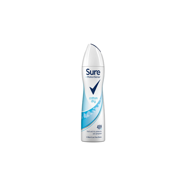 sure_motion_sense_deodorant_spray_cotton_dry_150ml